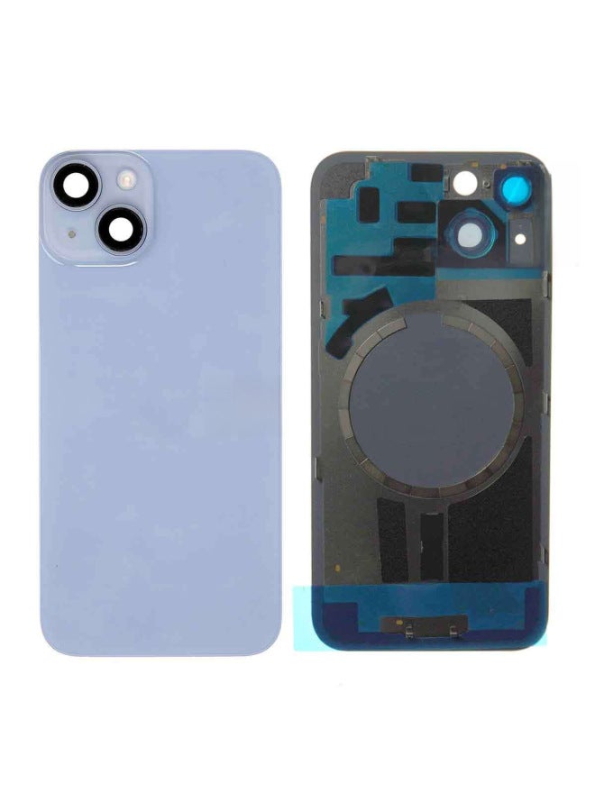 Remove-free Large Hole Back Cover Glass With Logo Small Hole Electroplating Dripping Beads For Apple Mobile Phone 13/14/15-Color:No Disassembly Large Hole Two In One-Dimensions:SE 2022 Red