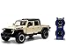 Jada Toys Just Trucks 124 2020 Jeep Gladiator Diecast Car Tan with Tire Rack Toys for Kids and Adults 32711 - Image 2