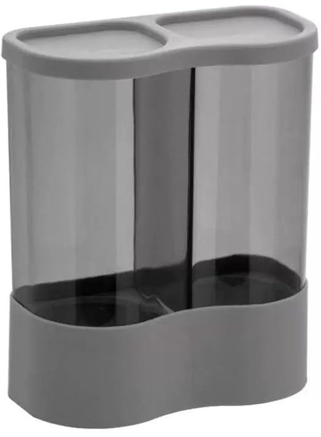 Spaceshoop Cup Dispenser Cup Holder Automatic Cup Dispenser Water Water Cup Plastic Holder Punch-Free Placement Shelf Cup Carriers Stands (grey) - Image 1