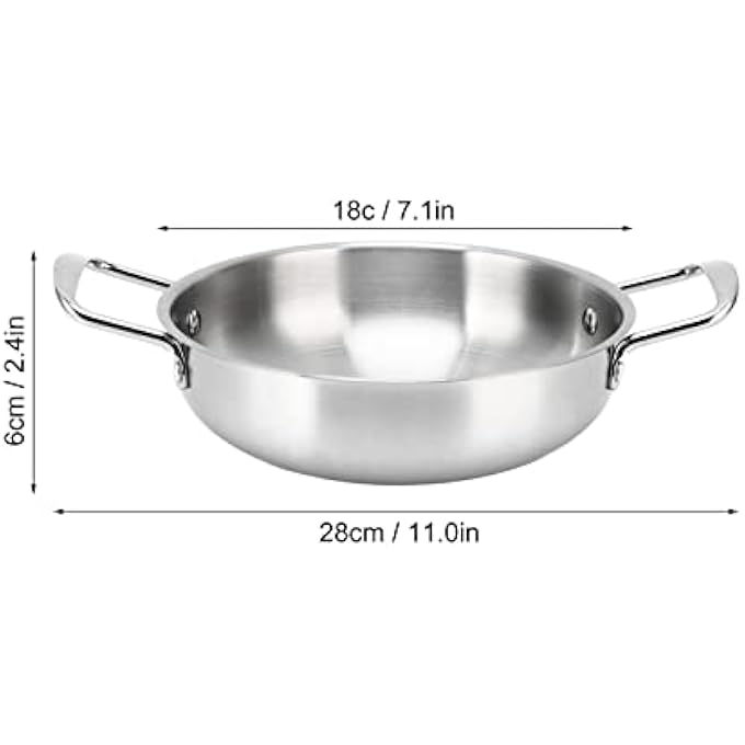 FY Korean Ramen Pot Stainless Steel Small Noodle Pot Lightweight Soup Pasta Cooking Pot For Gas  Induction Stove 18Cm - Image 3