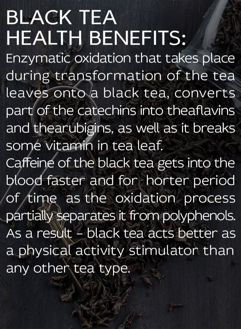 Black Ice Tea Peach Cocktail Strong Loose Leaf Breakfast Invigorating Aroma