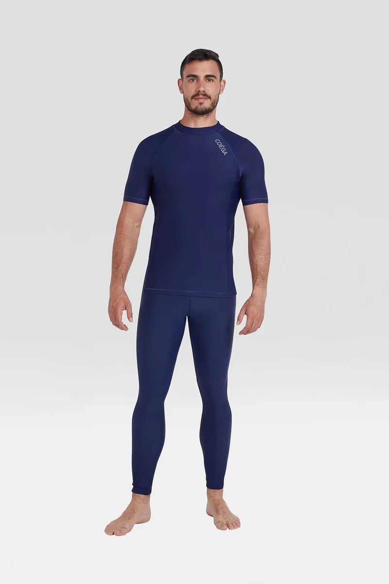 COEGA SUNWEAR  COEGA  Mens Rashguard Short Sleeve - Navy for Men | Best Price UAE