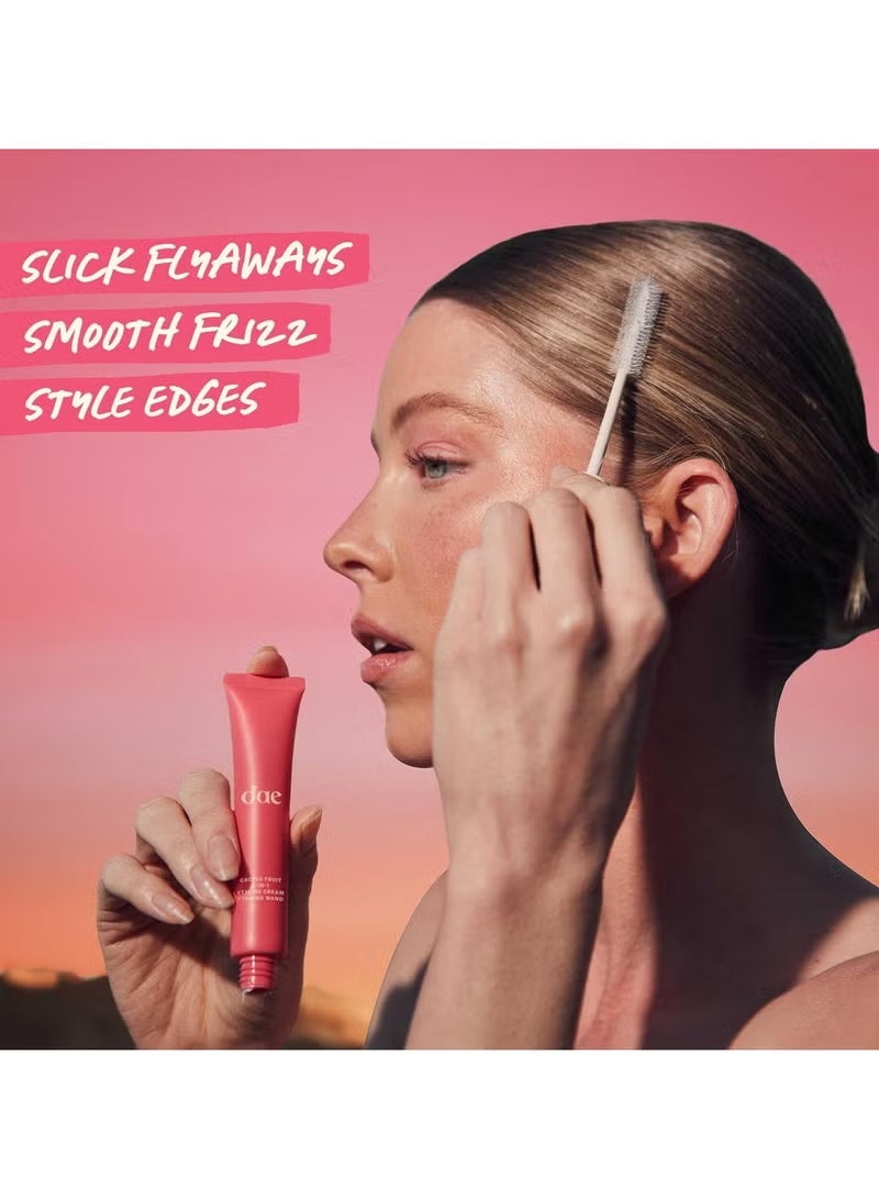 DAE Hair Cactus Fruit 3-In-1 Styling Cream & Taming Wand - Tame Flyaways, Smooth Frizz, Style Edges 20ml(0.6 oz.) - Image 4