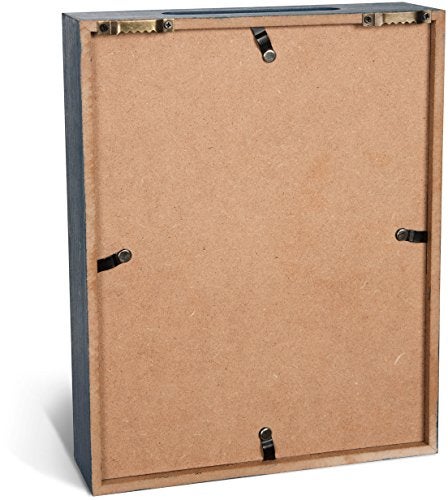 Pavilion Gift Company Collect Memories Watercolor Floral Shadow Box, Blue, White, Multicolor - Image 3