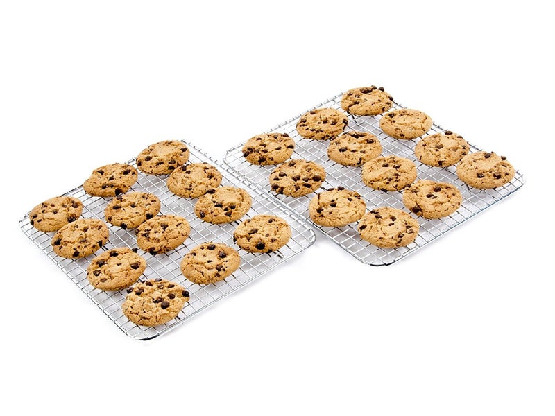 Great CredentialsÂ© Heavy-Duty Cooling Rack, Cooling Racks, Wire Pan Grade, Commercial Grade, Oven-Safe, Chrome (8 x 10 Inch) - Image 2