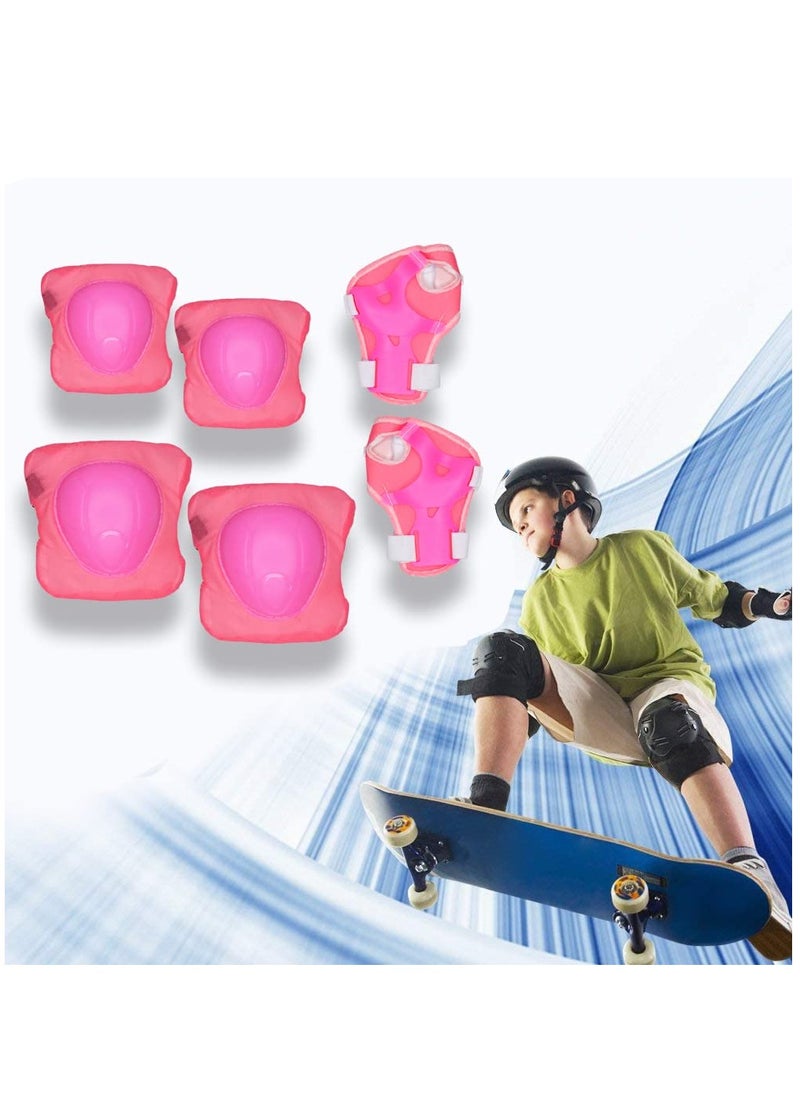 Generic G-50 Kids Protective Gear Set 6PCS for Skating Cycling Scooter, Pink  - Image 2