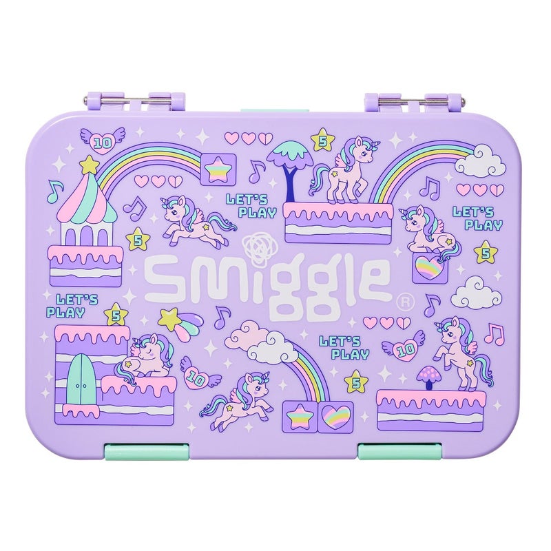 Australia Smiggle Lunch Box Lunch Box Food Grade Tritan Elementary School Children Snack Lunch Travel Picnic - Image 4
