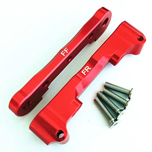 EPTNNASO Aluminum Front Suspension Link Mount Red for Arrma AR330378 AR330379 Front Felony Infraction Kraton Limitless Mojave Outcast Notorious Senton Tailon Typhon - Image 1