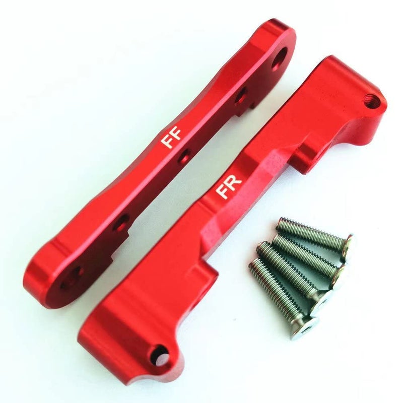 EPTNNASO Aluminum Front Suspension Link Mount Red for Arrma AR330378 AR330379 Front Felony Infraction Kraton Limitless Mojave Outcast Notorious Senton Tailon Typhon - Image 3