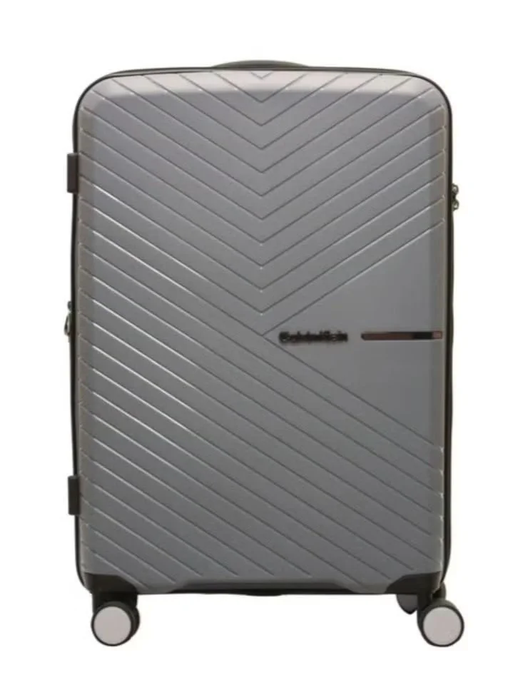 CALVIN KLEIN Calvin Klein Sustain 2.0 3-Piece Hardsided Luggage Set on Wheels for Unisex | Ultra Lightweight ABS with Spinner Wheels 4 Color Flintstone