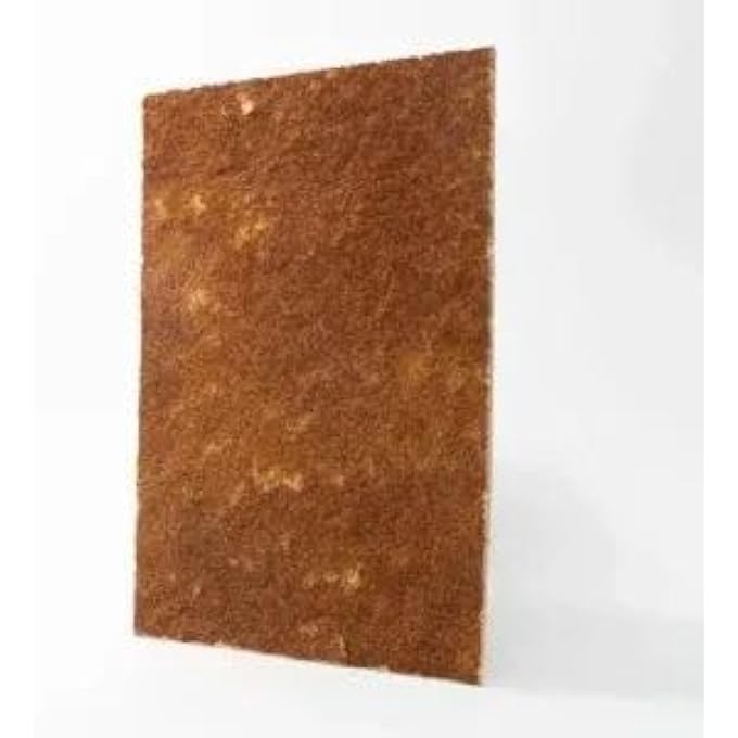 ATTICO | BUSH HAMMERED RUST FLEXIBLE METAL PANEL - 10X3.9 FT FAUX CORTEN STEEL WITH TEXTURED FINISH FOR EXTERIOR & INTERIOR (COVERS 38.64 SQ FT)