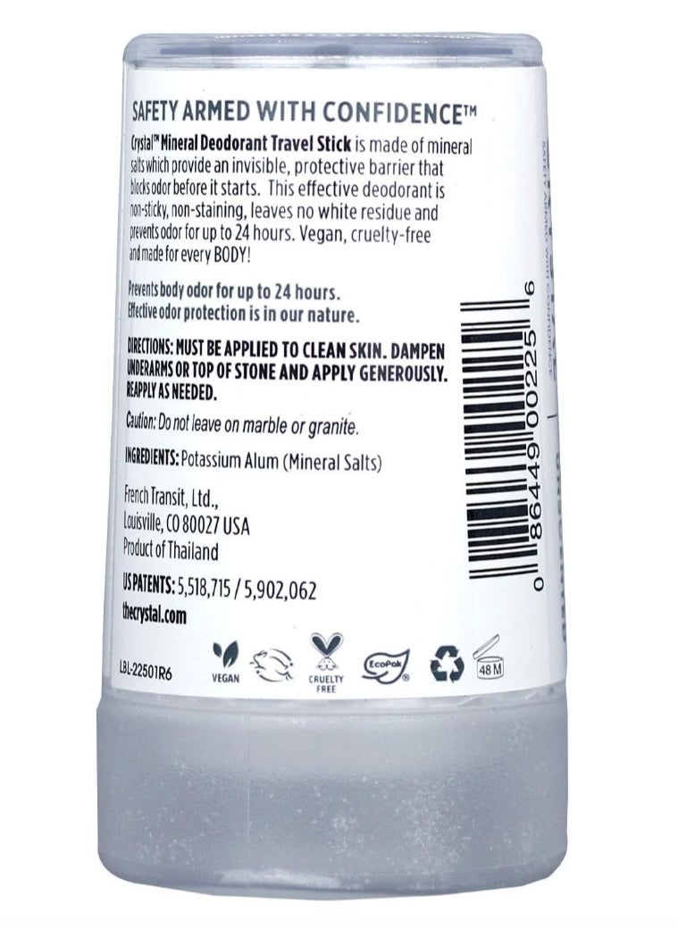 CRYSTAL, Mineral Deodorant Stick, Unscented, 1.5 oz (40 g)