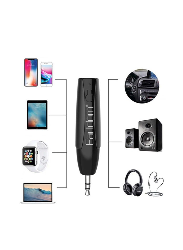 ELTRAZONE M68 Aux Wireless Bluetooth Adapter Receiver – Bluetooth 5.0 Audio Receiver for Car, Home, and Wired Speakers  - Image 2