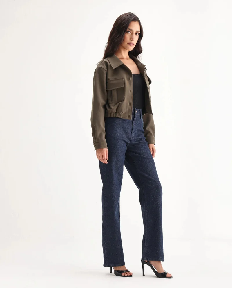 ريريزم Women's Straight Fit Denim