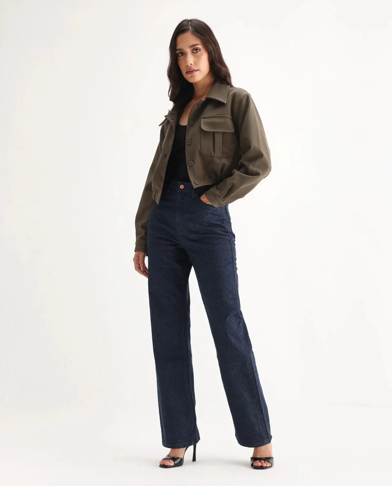 ريريزم Women's Straight Fit Denim