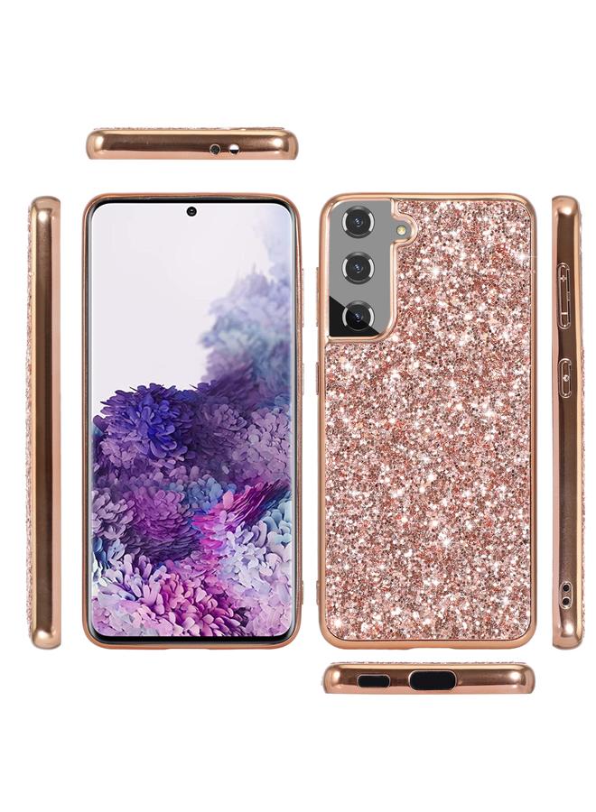 اس-توب جراب لهاتف Samsung Galaxy S22 Ultra 5G، جراب هاتف TPU مقاوم للصدمات، لامع، بودرة لامعة - Image 3