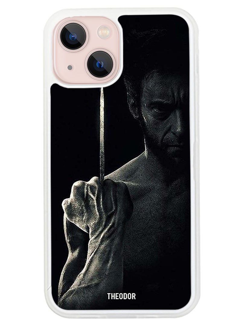 Theodor Protective Case Anti Scratch Shock Proof Cover For APPLE IPHONE 14 Logan (White Bumper) - Image 1