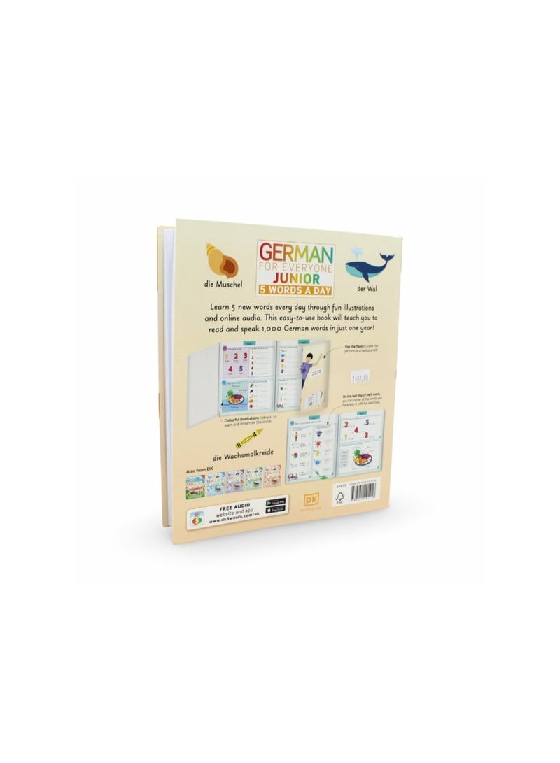 DK German for Everyone Junior 5 Words a Day Book - Image 3