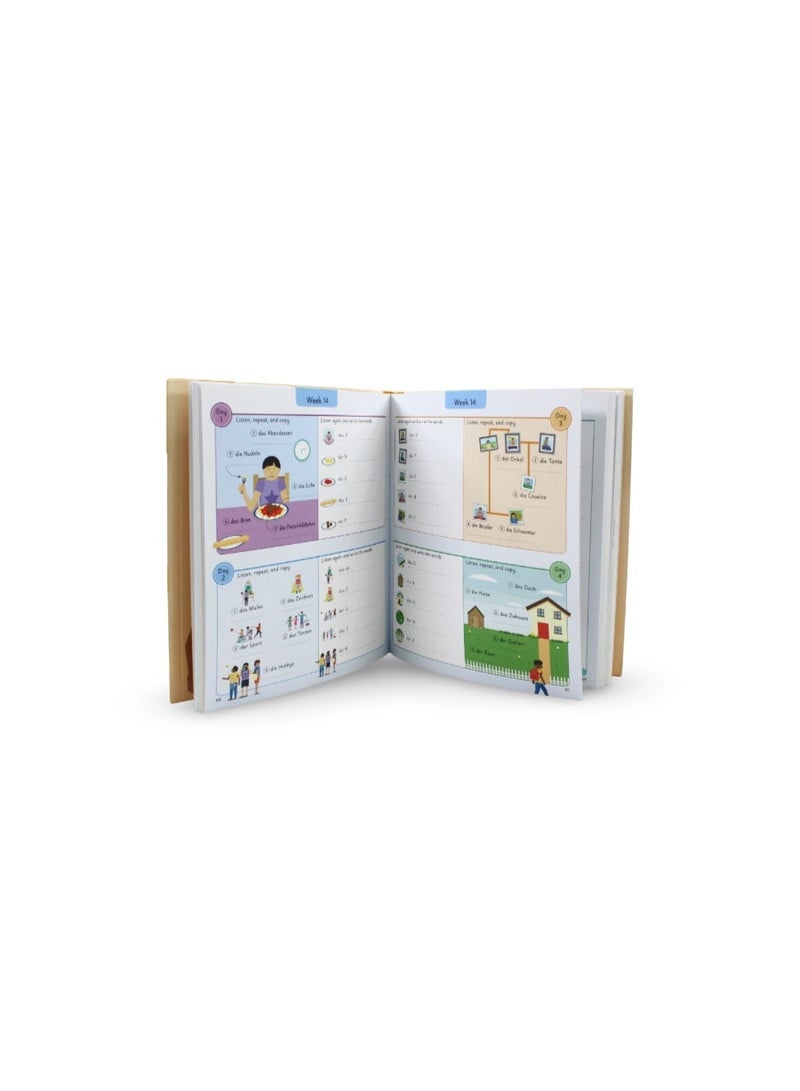 DK German for Everyone Junior 5 Words a Day Book - Image 2