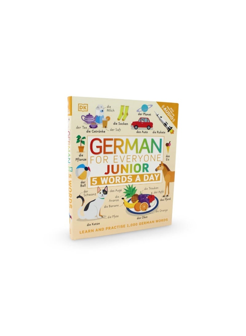DK German for Everyone Junior 5 Words a Day Book - Image 1
