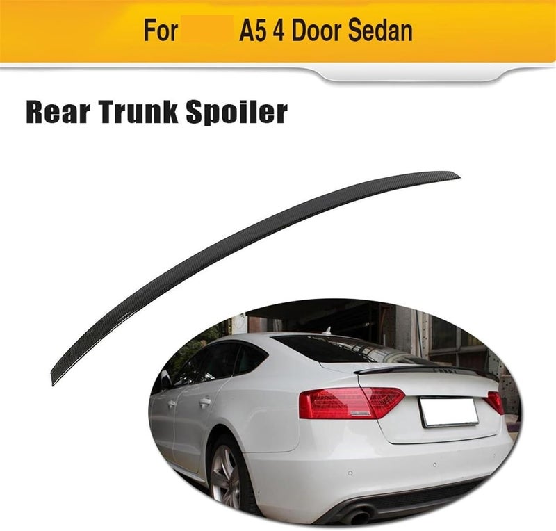 Wivplex Car Rear Wing Spoiler for A5 Sedan 2009-2016 - Image 3