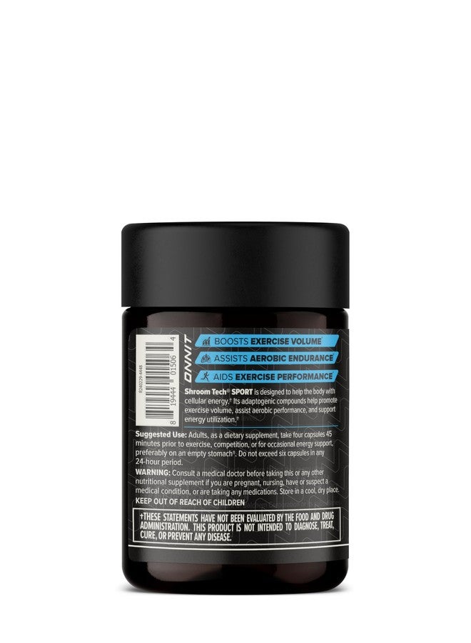 أونيت كبسولات ONNIT Shroom Tech Sport لدعم التمارين الرياضية اليومية، مكمل غذائي قبل التمرين مع فطر الكورديسيبس، مكمل غذائي خالٍ من الكافيين لدعم الطاقة اليومية، 28 كبسولة - Image 2
