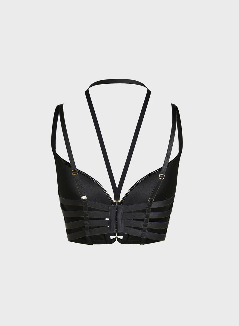 hunkemoller Plung Neck Bra