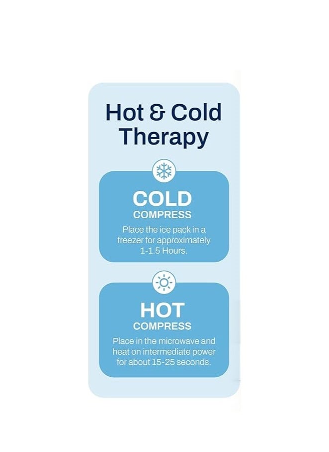 Ritecare Hot, Cold Reusable Gel Packs - Hot Cold Pack for Overheating, Injuries, Pain Relief, First Aid  - Image 4