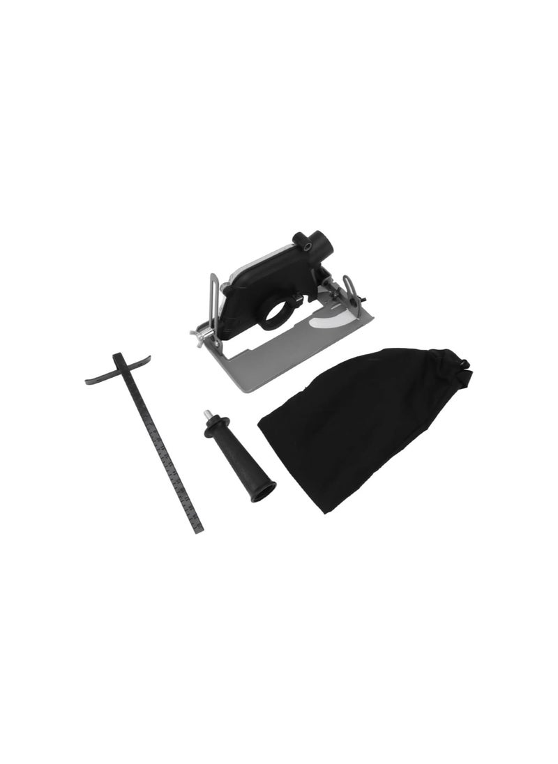 Generic - Angle Grinder Stand, Fixing Holder Multifunctional Desktop Adjustable Angle Grinder Bracket Dust Collection Linear Guide Rail for Workshop - Image 1