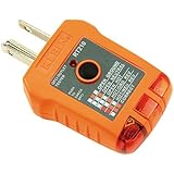 Klein Tools Klein Tools RT210 GFCI Receptacle Tester for North American AC Electrical Outlet Receptacles  - Image 1