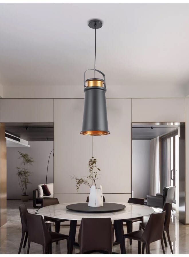 بيست باور مصباح معلق حديث للمطبخ 1053 بقاعدة لمبة E27، مصباح سقف معلق بطول قابل للتعديل حتى 180 سم، المصباح غير مشمول - مثالي للمطبخ أو غرفة الطعام أو المعيشة - Image 2