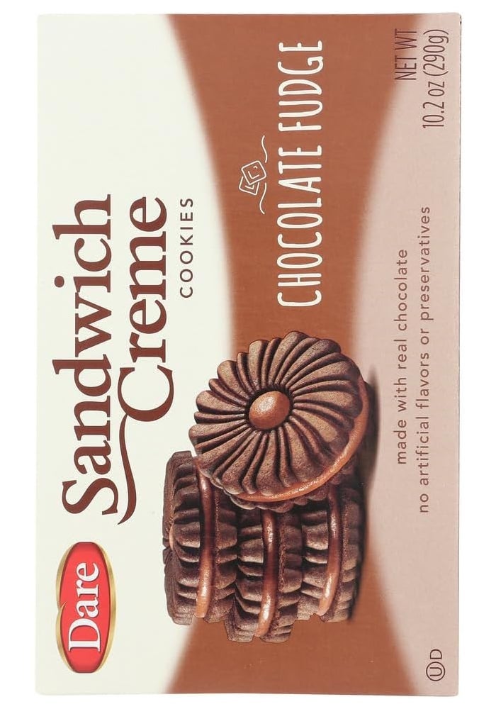 Dare Sandwich Creme Cookies - Chocolate Fudge - Image 4