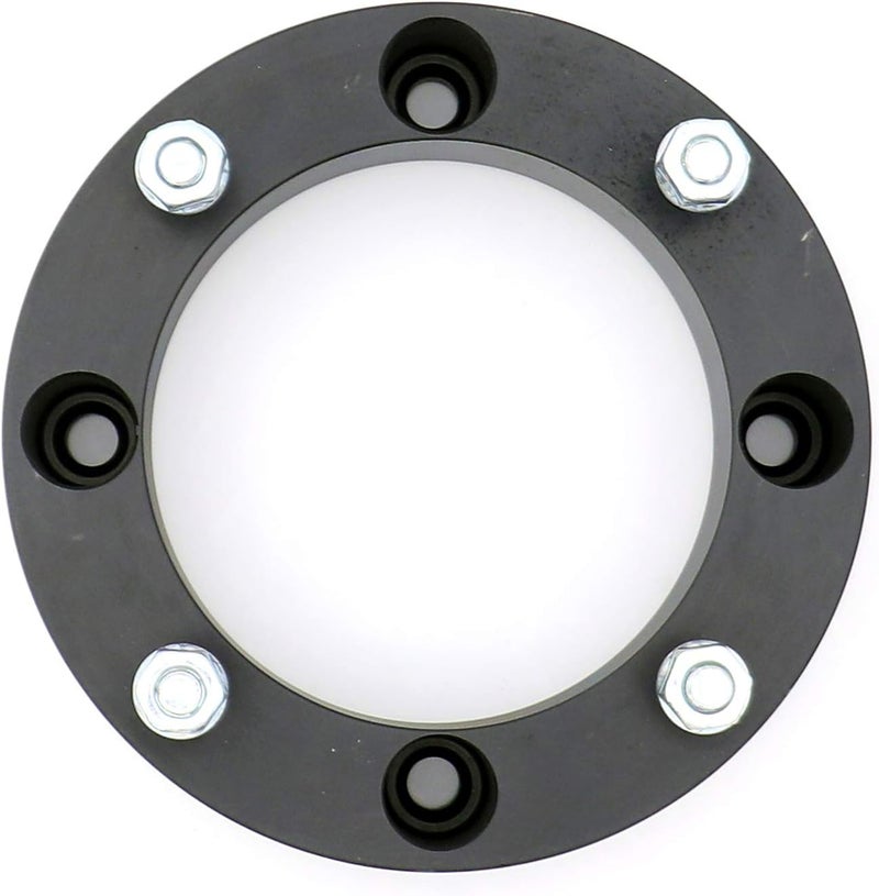 hicks 4x156 Wheel Spacers 2" Thick Wheel Spacer Adapters 131mm Hub Bore with 3/8"-24 Studs fit for 1998-2009 Polaris Ranger, 2008-2012 Polaris RZR, Set of 2 - Image 4