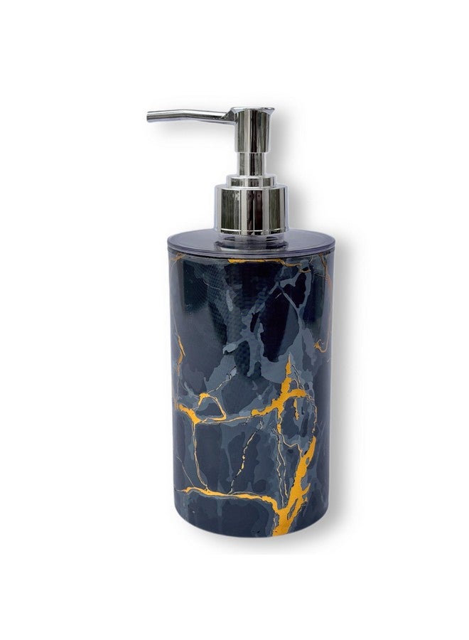 EMOH ROCED Liquid Soap Dispenser|Sanitizer Dispenser, Lotion, Shampoo Dispenser | Handwash Bottle for Kitchen | Soap Dispenser for Wash Basin 300ML (Marble Black) - Image 2