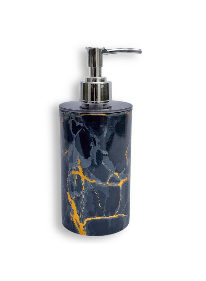 EMOH ROCED Liquid Soap Dispenser|Sanitizer Dispenser, Lotion, Shampoo Dispenser | Handwash Bottle for Kitchen | Soap Dispenser for Wash Basin 300ML (Marble Black) - Image 1