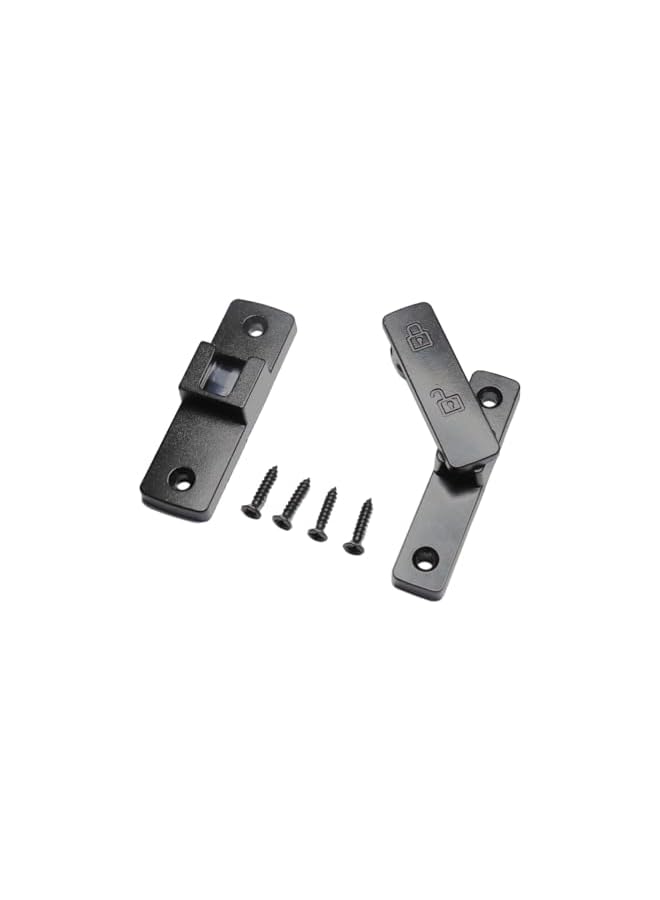 promass Heavy-Duty Flip Latch Lock 90/180 Degree Sliding/Swinging Door Lock Latch Bolt for Gate Barn Garage Garden Fence Shed Window Cabinet (Black, 180 Degree) - Image 4