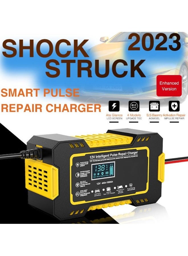 ماركة غير محددة شاحن بطارية رصاص الحمض 12V6A للسيارات  - Image 4