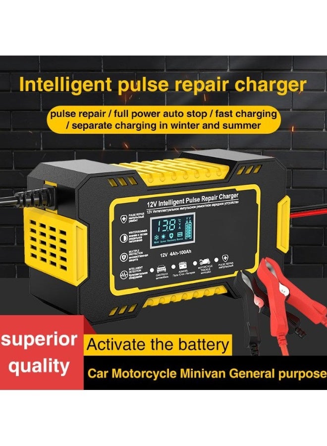 ماركة غير محددة شاحن بطارية رصاص الحمض 12V6A للسيارات  - Image 5