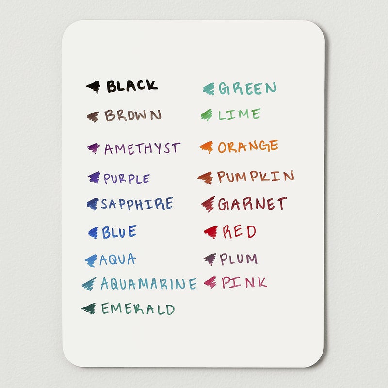 EXPO Low Odor Dry Erase Marker Set with White Board Eraser and Cleaner, Fine Tip Dry Erase Markers, Assorted Colors, 7 Piece Set with Whiteboard Cleaner - Image 4