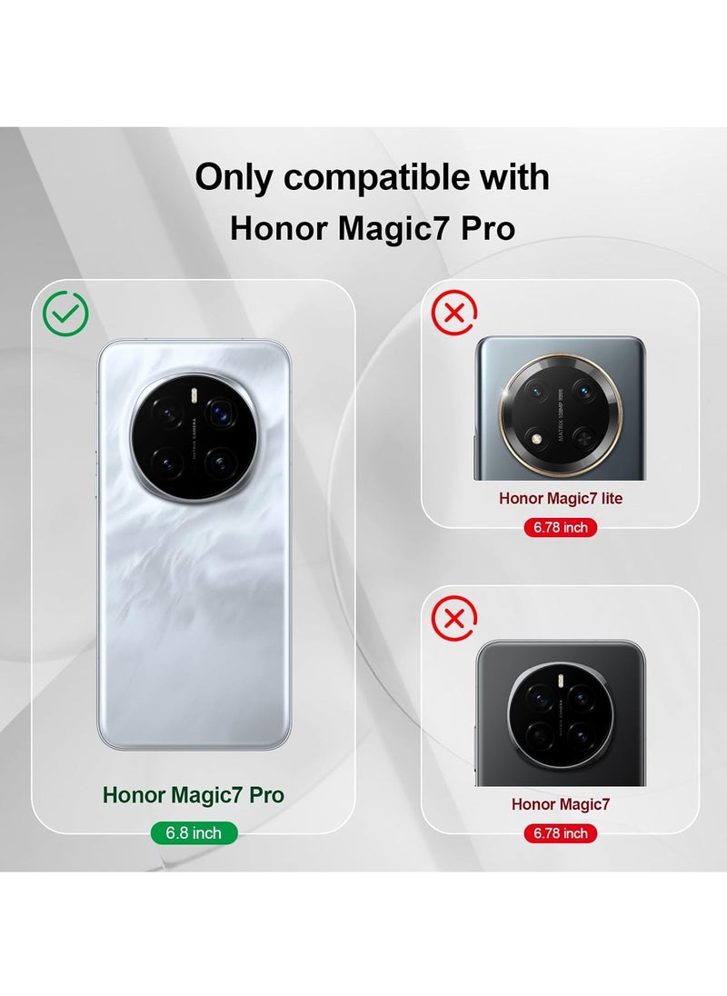 Houmt Honor Magic 7 Pro Case Cover Soft Silicone Anti-scratch Case with Camera Protection Cover for Honor Magic 7 Pro 5G 6.8-inch  - Image 2
