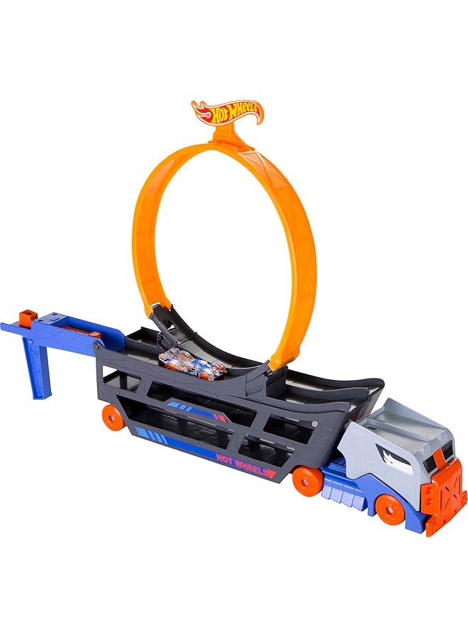 Hot Wheels Stunt And Go Transporter Truck - Image 1