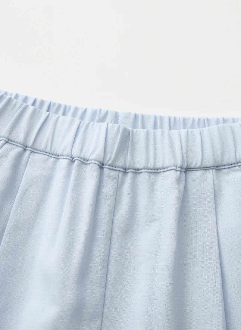 Balabala Blue/White Baby Boys Woven short sleeve suit for Men | Best Price UAE