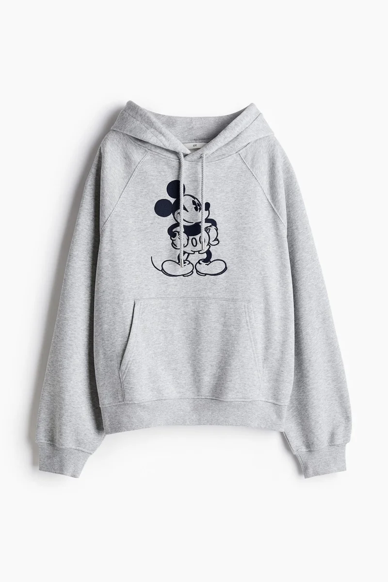 اتش اند ام Motif-Detail Hoodie