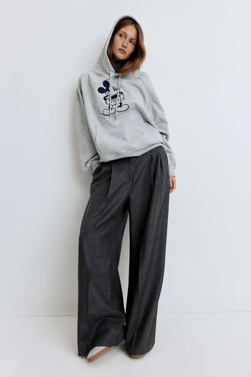 اتش اند ام Motif-Detail Hoodie