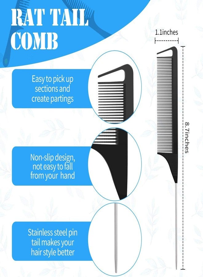 Aternal Hair Roller Brush, Rolling Hairbrushes for Blow Drying Hair Styling Tools Women, Hair Styling Tools at home, Creating and Smoothing Curly or Wavy Hair Brush Hair Dryer Brush Hair Styling Appliances with Tail Comb - Image 4