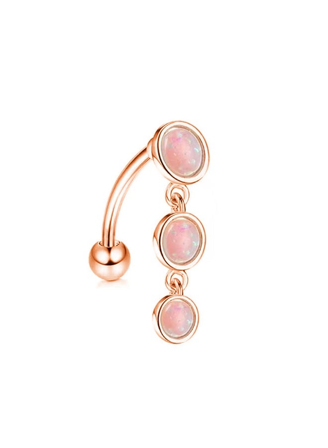 7pcs Silver Belly Button Set, Stainless Steel butterfly Fashion Rhinestone studded Belly Ring, Piercing Button for Women holiday&dating & party & wedding - Image 4