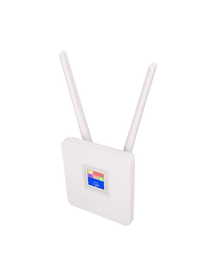 4G WiFi router 4G LTE cpe SIM card WiFi router 300m CAT4 32 WiFi user router WIFI wireless to wired to shared network port color screen version