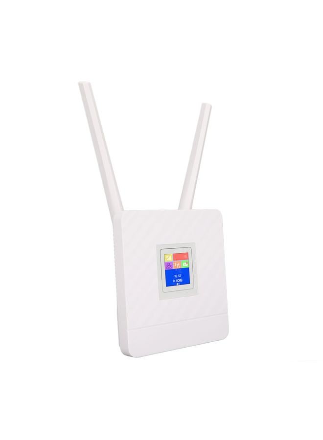 4G WiFi router 4G LTE cpe SIM card WiFi router 300m CAT4 32 WiFi user router WIFI wireless to wired to shared network port color screen version