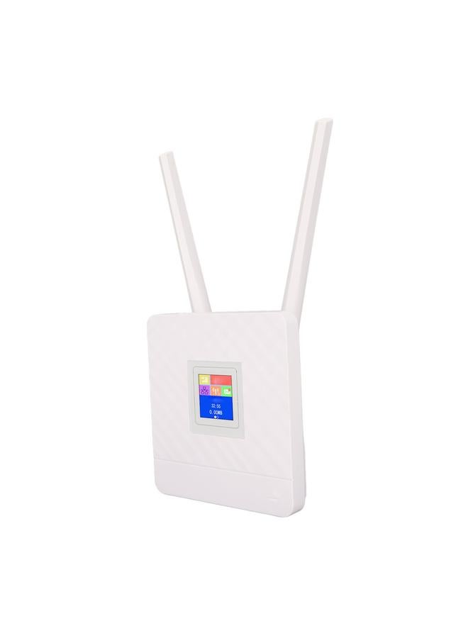 4G WiFi router 4G LTE cpe SIM card WiFi router 300m CAT4 32 WiFi user router WIFI wireless to wired to shared network port color screen version