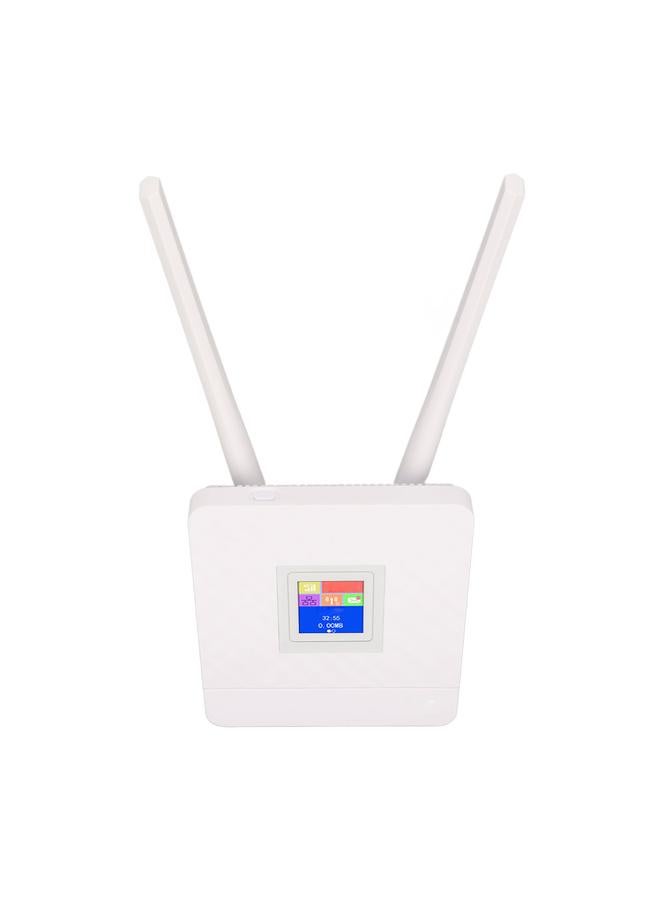 4G WiFi router 4G LTE cpe SIM card WiFi router 300m CAT4 32 WiFi user router WIFI wireless to wired to shared network port color screen version